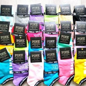 10 pairs of Victoria's Secret Pink Sock